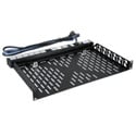 Photo of Middle Atlantic 1RU Vented Utility Rackshelf - 10.8 Inches Deep