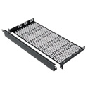 Middle Atlantic 1RU Vented Rackshelf with Faceplate - 8 Inches Deep - Small Device Mounting Shelf