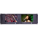 Marshall ML-702 Dual 7-Inch Rackmountable Video Monitor with HDMI/3G-SDI & Composite