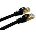 Photo of CAT7 10Gbps S-STP Flexible Molded Patch Cord - 1 Ft.