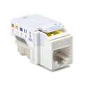 Photo of HellermannTyton RJ45FC5E-W CAT5e 110 Punchdown Keystone Module - White