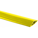Photo of Flexiduct Cord Ducting 1/2 x 1/4  Hole 50 Foot Roll - Yellow