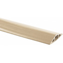 Photo of Flexiduct Cord Ducting 3/4 x 1/2 Hole 25 Foot Roll - Beige
