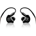Mackie MP-120 BTA Single Dynamic Driver Professional In-Ear Headphones with Bluetooth Adapter