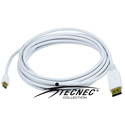 Photo of DisplayPort to Mini DisplayPort - Male-Male - 6FT 32AWG - White