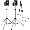 Photo of Anchor MegaVox Deluxe AIR Packge 4 MEGA2-XU4 MEGA2-AIR 2 SS-550 2 WH-LINKs HH Mics 2 WB-LINKs BPs 2 LP & HS Mics Li-Ion