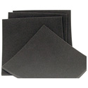 WindTech WSF-2 12in x 12in x 1/2 Inch Thick Black Wind Screen Foam