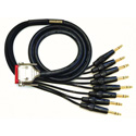 Photo of Mogami GOLD DB25-TRS-35 Gold 8-Channel DB25 to 1/4 Inch TRS Analog Snake Cable - 35 Foot