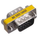 Connectronics MGC-15HDM HD15 Male to Male D-Sub Gender Changer VGA Adapter