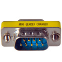DB-9 Male to Female Compact Gender Changer