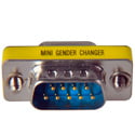 Connectronics MGC-9MF DB-9 Male to Female Compact Gender Changer