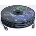 Photo of Magenta Research MG-AOC-882-15 DisplayPort 1.4 Active Plenum Optical Cable - 50 Foot (15m)