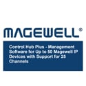 Photo of Magewell 896770002 Control Hub Plus - Management Software for Up to 50 Magewell IP Devices with Support for 25 Channels