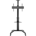 Mount-It Pro MI-20321 Height Adjustable AV Cart with Rotating Mount - 154lb Weight Capacity