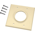 Photo of Midlite 2GIV Double-Gang Wireport - Ivory