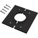 Photo of Midlite 2GSBK Double Gang Splitport Plate - Black