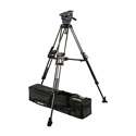 Photo of Miller 3043 ArrowX 3 Sprinter II 2-Stage Carbon Fiber Tripod System with Mid-Level Spreader