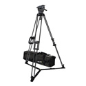Photo of Miller 3092 ArrowX 5 Sprinter II 1-Stage Aluminum Tripod System with Ground Spreader