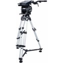 Miller 3404 Skyline 90 HD 1 Stage Alloy Tripod System with Fluid Head and Transport Cases