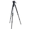 Photo of Miller 3710 CX2 (1090) Solo 75 2-ST Alloy Tripod (1630) Pan Handle (679) Strap (1520) Soft Case (3514)