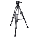 Photo of Miller 3731 CX6 (1092) 75 Sprinter II 2-ST Carbon Fiber Tripod (1620) Mid-Level Spreader (593) Pan Handle/Feet/Soft Case