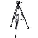 Photo of Miller 3747 CX8 (1093) 75 Sprinter II 2-ST Carbon Fiber Tripod (1620) Mid-Level Spreader (593) Pan Handle/Feet/Soft Case