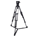 Photo of Miller 3748 CX8 (1093) 75 Sprinter II 2-ST Carbon Fiber Tripod (1620G) Ground Spreader (470) Pan Handle (679) Soft Case