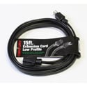 Milspec D11821015 Premium Low Profile 12/3 SPT-3 FLAT Extension Cord - Black - 15 Foot