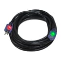 Photo of Milspec D17448050 ProGlo Cordset 12/3 AC Extension Cord w/CGM Black - 50 Foot