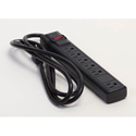 Photo of Milspec D19003872 6 Outlet Power Strip with 6 Foot Cord - Black