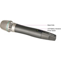 Mipro ACT-24HC Rechargeable Handheld Mic Transmitter for use with ACT-2401 and ACT-2402 Receivers