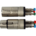 Photo of 3-Pin XLR Male to Spring Loaded Quick Connect Terminal Adapter