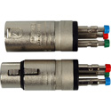 Photo of 3-Pin XLR Female to Spring Loaded Quick Connect Terminal Adapter