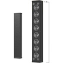Innovox MLA-8-BLK Line Source Speaker - Eight 1 Inch Drivers - 12 Inch Line Length