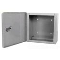 Milbank 10106-LC1 Indoor Surface Mount Hinged Cover Junction / Pull Box 10x10x6-Inches