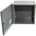 Milbank 12126-LC1 Indoor Surface Mount Hinged Cover Junction / Pull Box 12x12x6