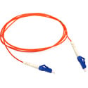 Photo of Camplex Premium Bend Tolerant Fiber Patch Cable OM1 Multimode Simplex LC to LC - Orange - 5 Meter