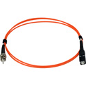 Photo of Camplex MMS62-ST-SC-003 Premium Bend Tolerant Fiber Patch Cable OM1 Multimode Simplex ST to SC - Orange - 3 Meter