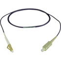 Camplex MMSM4-LC-SC-001 OM4 Premium Bend Tolerant Multimode Simplex LC to SC Fiber Patch Cable - Purple - 1 Meter