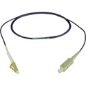 Photo of Camplex MMSM4-LC-SC OM4 Premium Bend Tolerant Multimode Simplex LC to SC Fiber Patch Cable - Purple - 2 Meter
