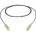 Camplex MMSM4-SC-SC-001 OM4 10/40/100G Multimode Simplex SC to SC Fiber Patch Cable - Purple - 1 Meter