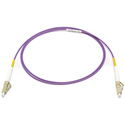 Photo of Camplex MMXSM4-LC-LC-005 OM4 Bend Tolerant Multimode Simplex LC to LC Armored Fiber Patch Cable - Purple - 5 Meter
