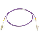 Photo of Camplex MMXSM4-LC-LC OM4 Bend Tolerant Multimode Simplex LC to LC Armored Fiber Patch Cable - Purple - 5 Meter