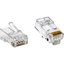 Connectronics MP-EZC6U Quick Pass-Through CAT6 RJ45 Connectors - 100 Pack