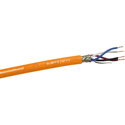 Photo of Gepco MP1201 24AWG Quad-Star Microphone Cable - 1000 Foot Roll - Orange