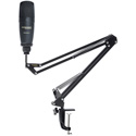 Photo of Marantz Pod Pack 1 USB Condenser Microphone with Fully-Adjustable Suspension Boom Arm and Cable