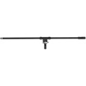 On-Stage 35 Inch Fixed Top Mount Euro Style Boom Black