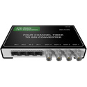 Matrix Switch MSC-FC4FB 4 SFP Input 4 BNC Output 3G-SDI Converter - Fiber or other SFP modules not included