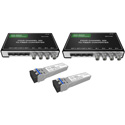 Matrix Switch MSC-SFL-103 4 Channel 3G-SDI - SDI/HDSDI Over Fiber Extender - Fiber Link Product Solution