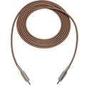 Photo of Sescom MSC1.5MMBN Audio Cable Mogami Neglex Quad 3.5mm TS Male to 3.5mm TS Mono Male Brown - 1.5 Foot
